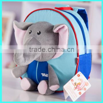 2015 Special desgin creative plush elephant stuffed animal bag
