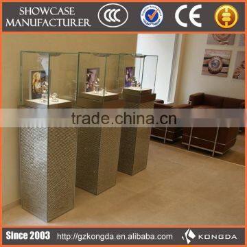 Supply all kinds of watch kiosk,glass showcase watch kiosk wood used for watch shop