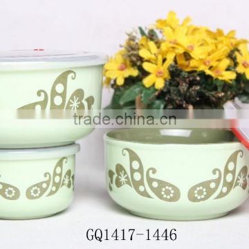 High Level ceramic bowl for wholesale ceramic bowl with lid for cheap bulk