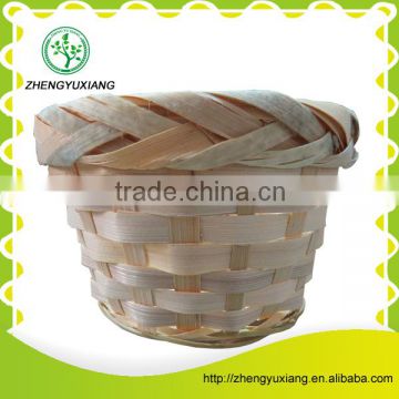 Handmade bamboo basket