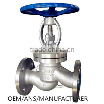 Stainless Steel Globe Valve with Flange Ends