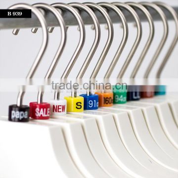 Japanese Beautiful Finished Plastic Size Markers for Apparel Shop Hanger B939-amah Made In Japan Product