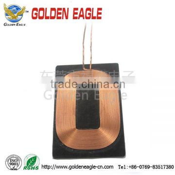 wireless induction mobile charger coil