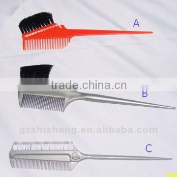 Plastic hair dye brush; hair tint brush
