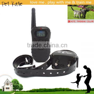 Private Label 100 Levels LCD Display Remote Control Pet Shock Collar