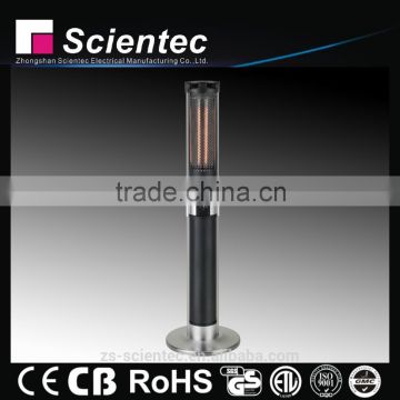 Electric column outdoor bar table heater