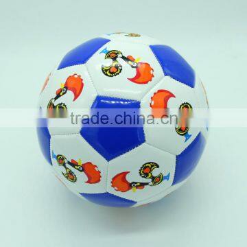 Blue fashion and nice foot ball/soccer ball