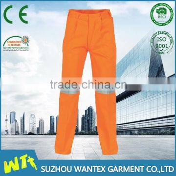 wholesale cotton working trousers wearable unisex long pants trousers for men reflective trousers