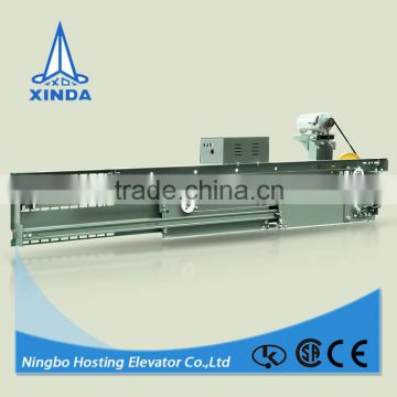 connected with elevator system for automatic car door