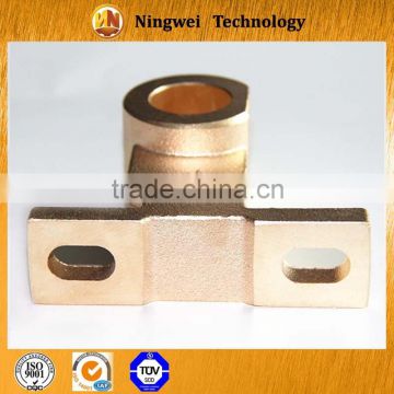 Bronze lost wax precision casting water jet textile machinery fitting