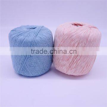 100% cotton hand knitting yarn in ball dyed for baby free yarn samples