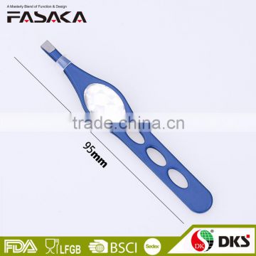 SSF139PP-2015 New design stainless steel tweezers with printing and light