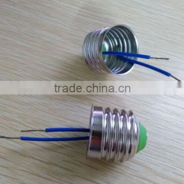 Customized E27 lamp holder with wire