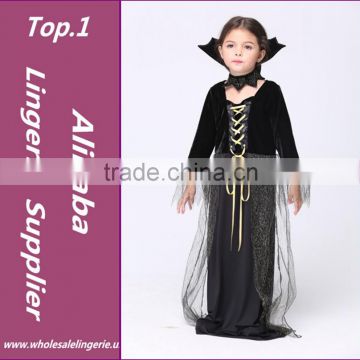 Halloween Christmas Party Performance Costumes Kids Girls Children Witch Dress vampire Skirt costume Clothes 95-135cm