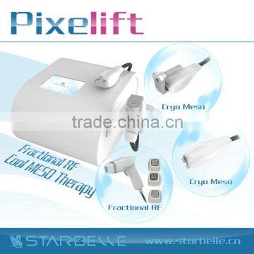 cryo lifting face skin tightening machine/radio frequency mesotherapy - Pixelift