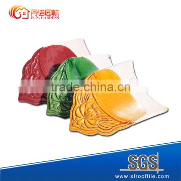 Chinese house roofing glazed antique tile building materials