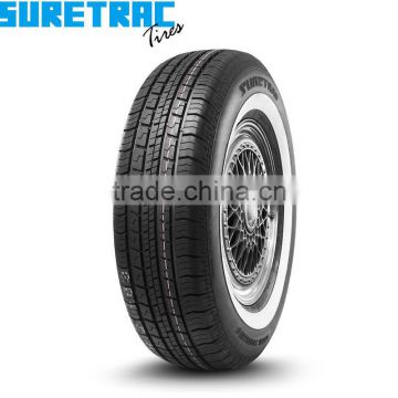 Wider White Wall Tire P225/75R15 for Pick Up/SUV SURETRAC brand