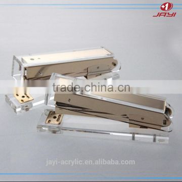 Alibaba gold supplier hot sale office /school acrylic large book binding stapler machine