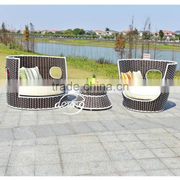Derong outdoor rattan sofa set serier for garden home hotel