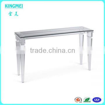 2015 Hot sale clear acrylic dining table,plexiglass coffee table funrniture