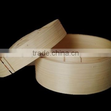 portable round bamboo food steamers for wholesale