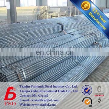 building material pipe steel galvanized scaffolding pipe system for sale