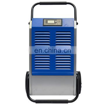 90L industrial residential dehumidifier with water pump for restoration