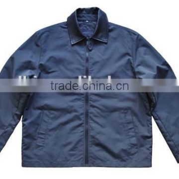 Garment factory plain mens windbreaker jacket
