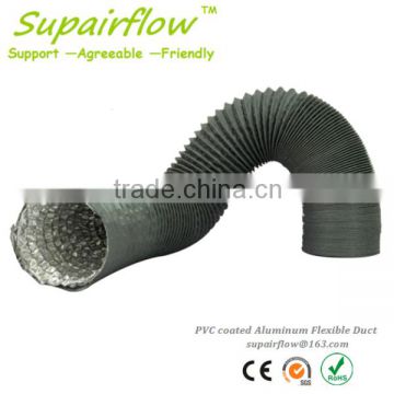 8 INCH Air Conditioning PVC COATED ALUMINUM FLEXIBLE DUCT in GREY COLOR
