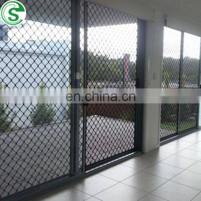 Aluminum anodizing mesh for window