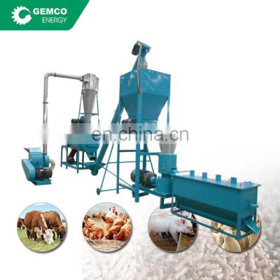 best price animal feed pellet making machine mill for feed