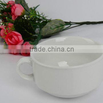 porcelain cup with two handle ceramic coffee mug with two handle sold well in malaysia