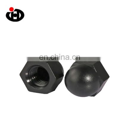 JINGHONG Customized  DIN 1587  Domed Fasteners  Hex Nylon Locking Nuts