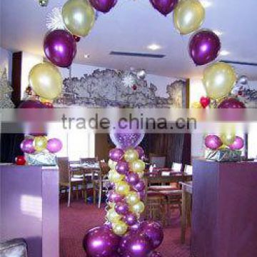 made in China latex balloons for Christmas decoration pearlized balloon