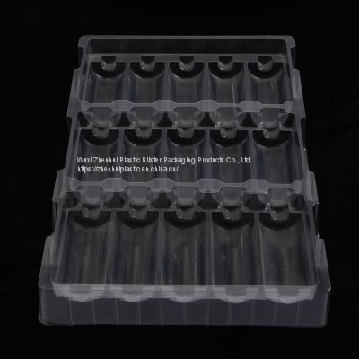 thermoforming plastic packaging for battery vacuum forming plastic blister insert trays