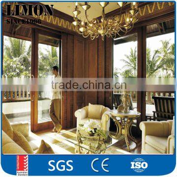 top quality custom the newest design commercial cheap sliding aluminum glass doors