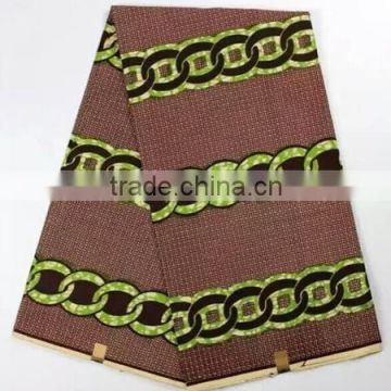 H480 100% cotton 6 YARD african wax fabric wholesale