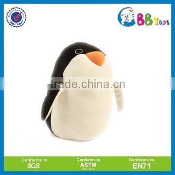 Promotional cheap stuffed big eyes animal soft toy penguin plush toy