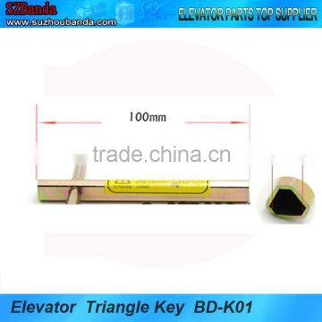 Elevator Door Parts Ko Door Triangular key BD--K01