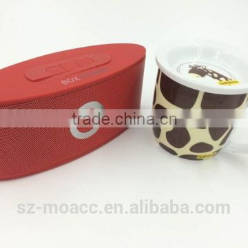 Mini speaker with bluetooth, wireless and portable speaker, fashion speaker