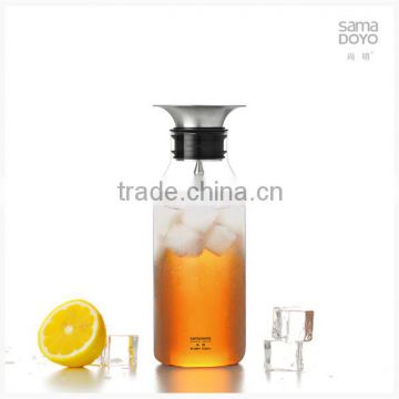 900ml Samadoyo borosilicate glass lemon bottle Guangzhou manufacturer