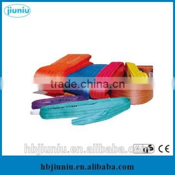 CE certificate and high quality lifting webbing sling color code webb rope crane lifting belt