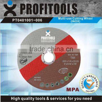 multi-use cutting abrasive wheel