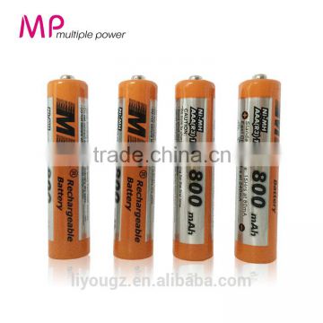 Newest Product!!! MP Rechargeable Inverter Batteries AAA 800mAh 1.2 v NI-MH 800mAh