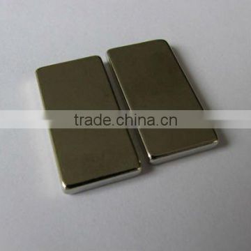 N45 nickel plated rare earth magnets block
