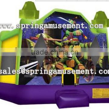 best design ninja-turtle theme inflatable jumping castles or inflatable bouncer sp-pp029