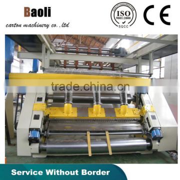 3 Ply Corrugated cardboard making machine/Single facer sheet cutter mill roll stand machine