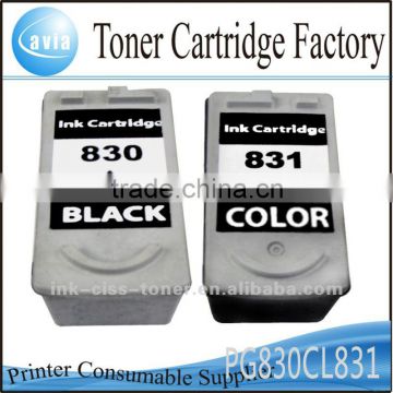 Printers Compatible Ink Cartridge for Canon PG830 with Best Quality