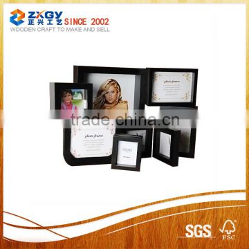 New Design Red Hand-painting Wooden Funny Photo Frame For Gift