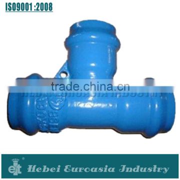 All Socket PVC Tee of Ductile Iron GGG50